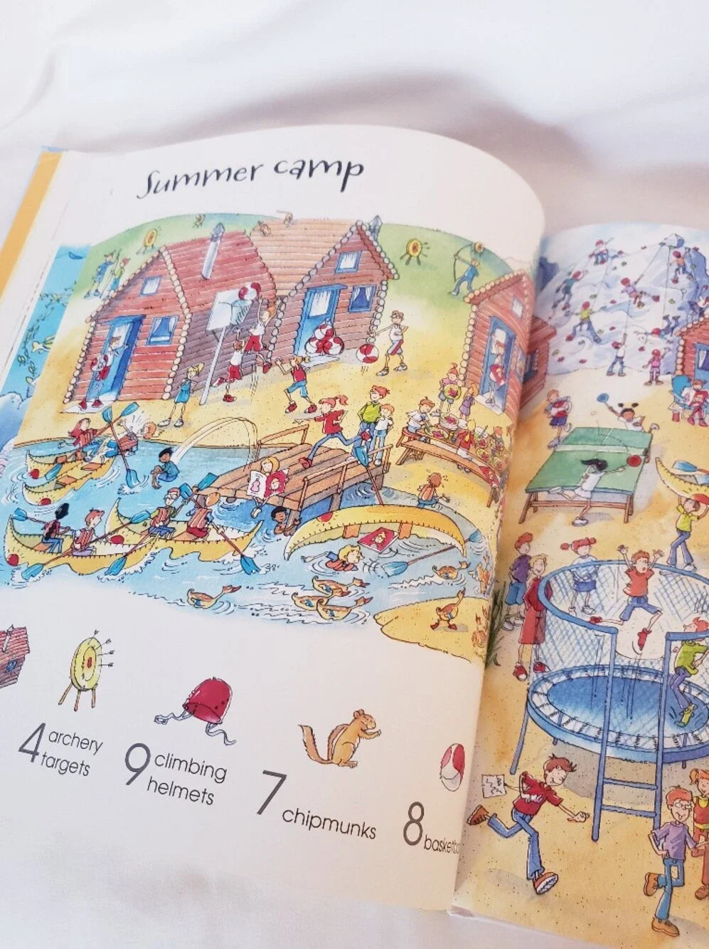 Usborne 1001 Things to Spot on Vacation - Look And Find Book